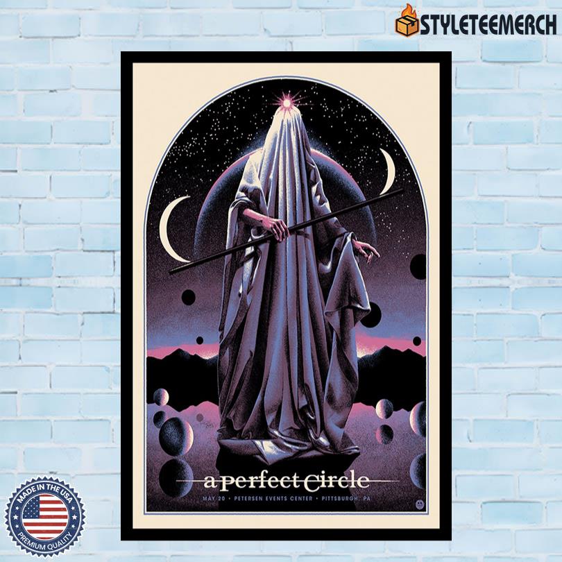 A Perfect Circle At Petersen Events Center In Pittsburgh, PA On May 20 2025 Tour Poster 10 A Perfect Circle At Petersen Events Center In Pittsburgh, PA On May 20 2025 Tour Poster