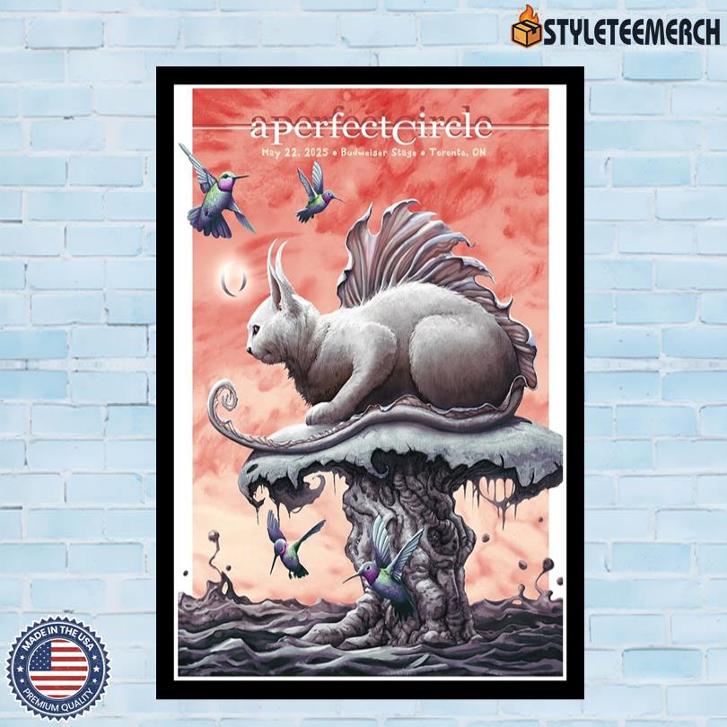A Perfect Circle In Toronto, ON On May 22 2025 Tour Poster 10 A Perfect Circle In Toronto, ON On May 22 2025 Tour Poster