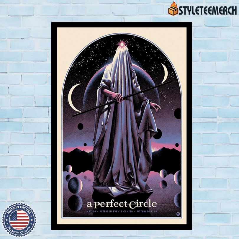 A Perfect Circle Petersen Events Center May 17 2025 Pittsburgh, PA Concert Poster 10 A Perfect Circle Petersen Events Center May 17 2025 Pittsburgh, PA Concert Poster