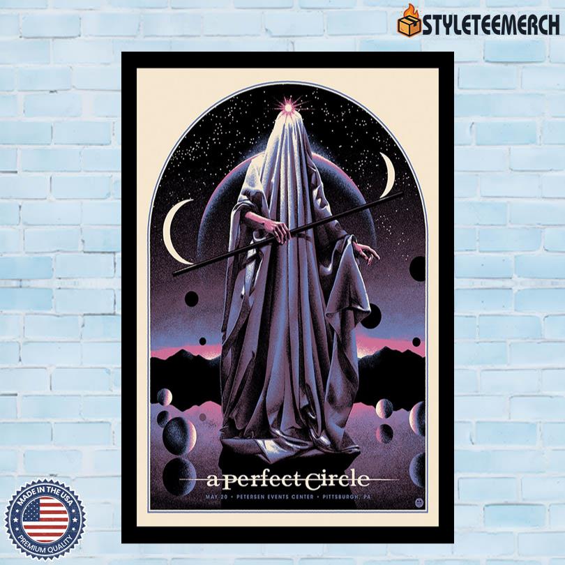 A Perfect Circle Tour 2025 Pittsburgh, PA Poster 10 A Perfect Circle Tour 2025 Pittsburgh, PA Poster
