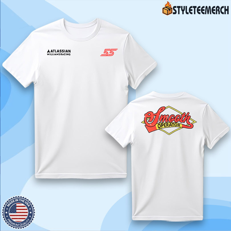 Atlassian Williams Racing Smooth Operator New Shirt 3 Atlassian Williams Racing Smooth Operator New Shirt