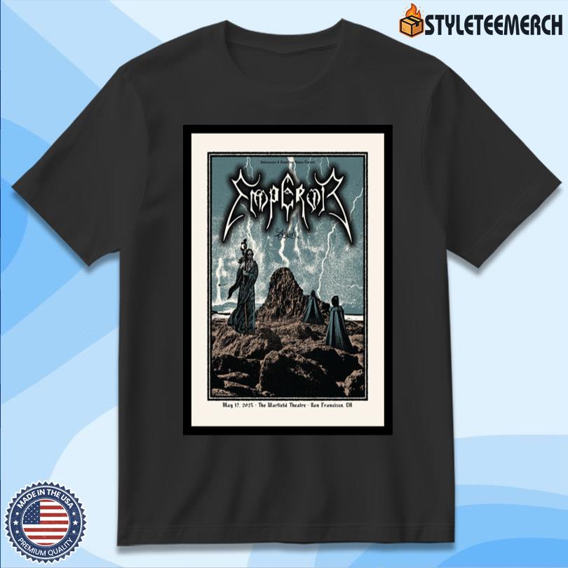 Emperor The Warfield Theatre May 17 2025 San Francisco Concert Poster 11 Emperor The Warfield Theatre May 17 2025 San Francisco Concert Poster