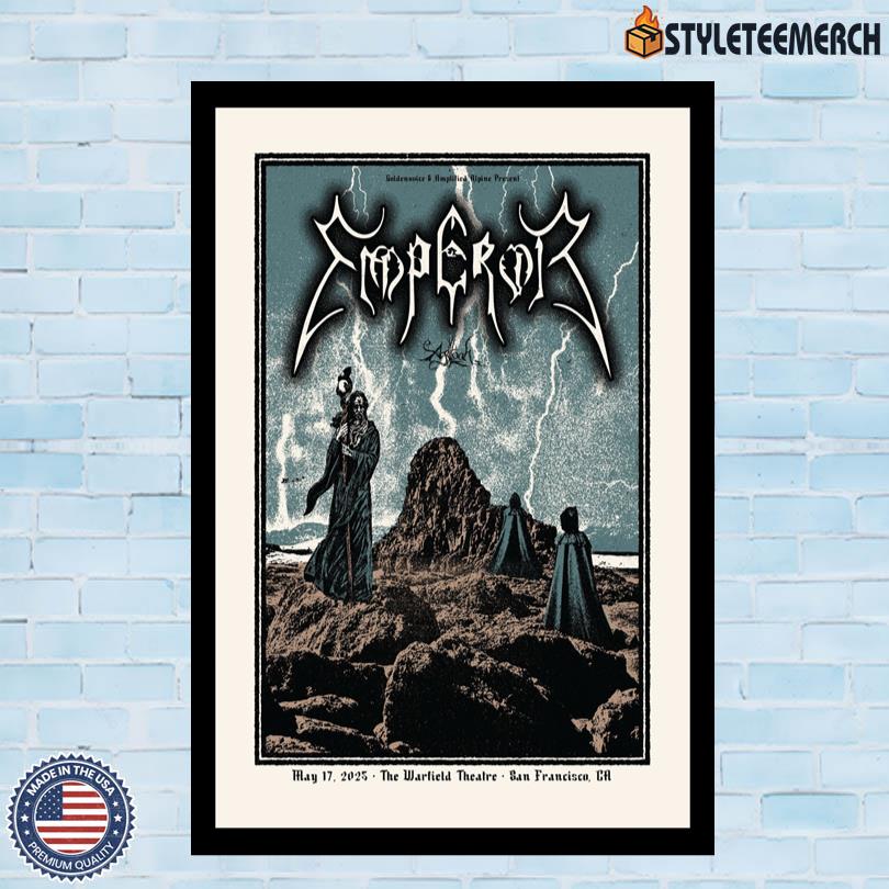 Emperor Tour 2025 San Francisco, CA Poster 10 Emperor Tour 2025 San Francisco, CA Poster