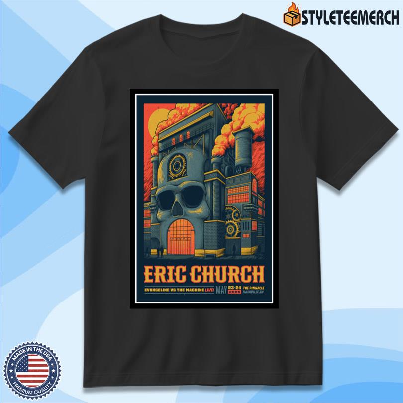 Eric Church May 23-24 2025 The Pinnacle Nashville, TN Concert Poster 11 Eric Church May 23-24 2025 The Pinnacle Nashville, TN Concert Poster