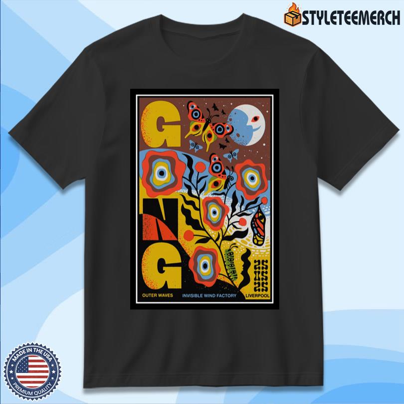 Gong Band Outer Waves 2025 Tour Poster 11 Gong Band Outer Waves 2025 Tour Poster