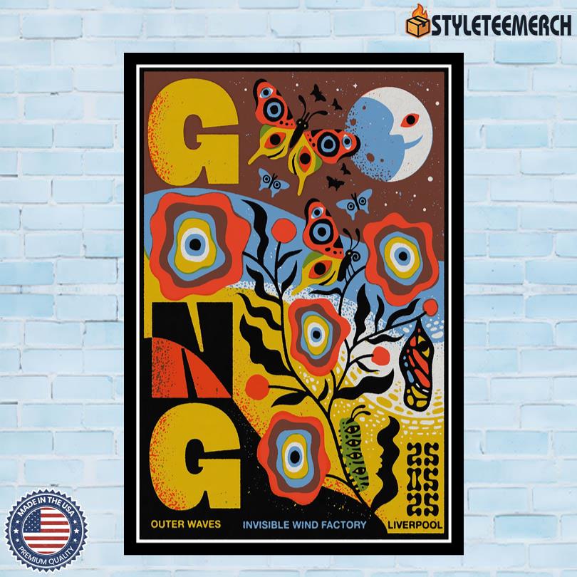 Gong Band Outer Waves Festival May 25 2025 Liverpool Poster 10 Gong Band Outer Waves Festival May 25 2025 Liverpool Poster