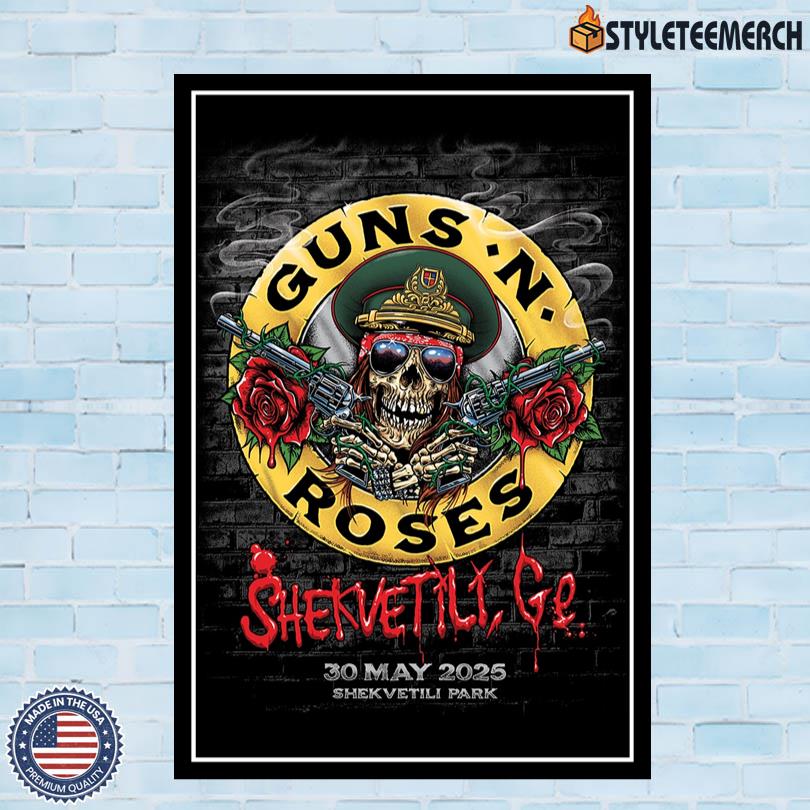 Guns N Roses Event Show May 30 2025 At Shekvetili Park Poster 4 Guns N Roses Event Show May 30 2025 At Shekvetili Park Poster