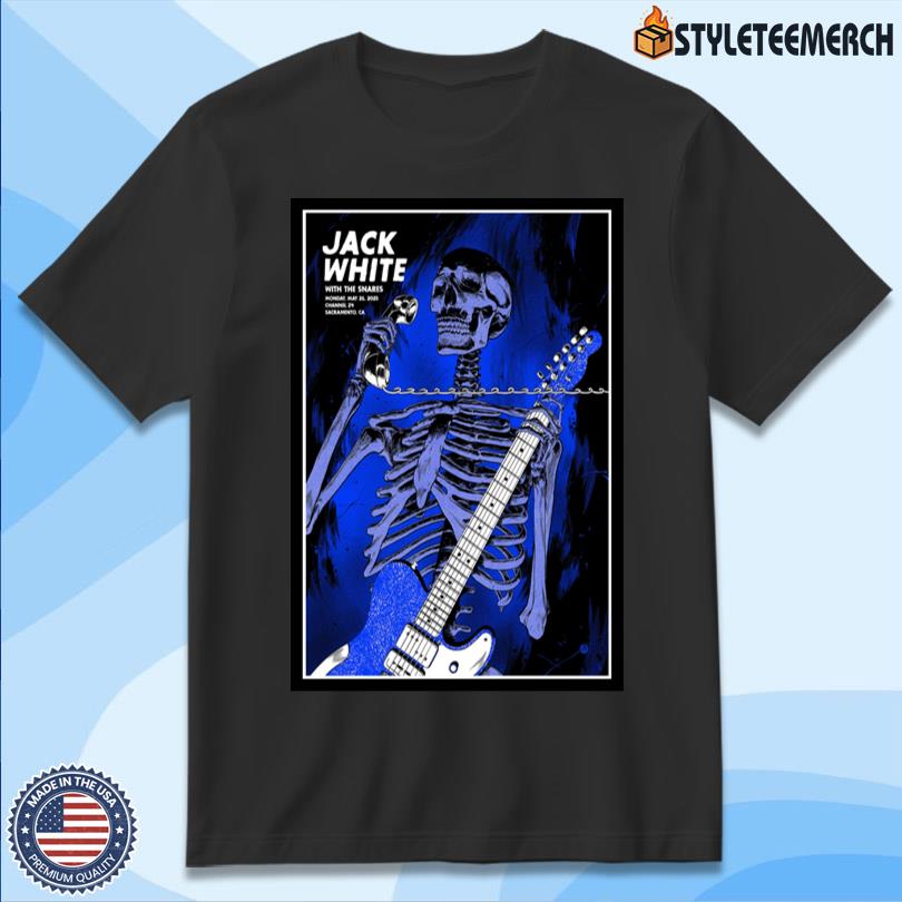 Jack White Channel 24 May 26 2025 Sacramento, CA Show Poster 11 Jack White Channel 24 May 26 2025 Sacramento, CA Show Poster