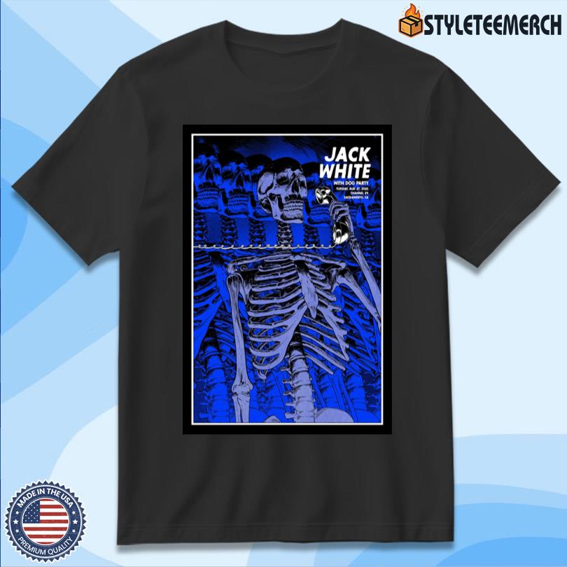 Jack White Channel 24 May 27 2025 Sacramento Show Poster 11 Jack White Channel 24 May 27 2025 Sacramento Show Poster