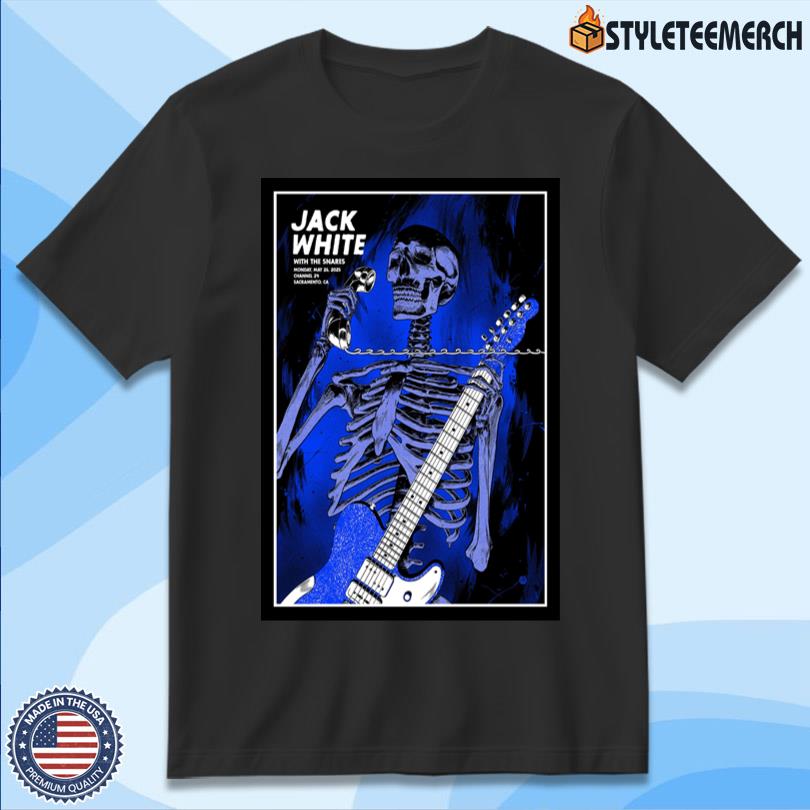 Jack White Channel 24 Sacramento Poster 2025 11 Jack White Channel 24 Sacramento Poster 2025