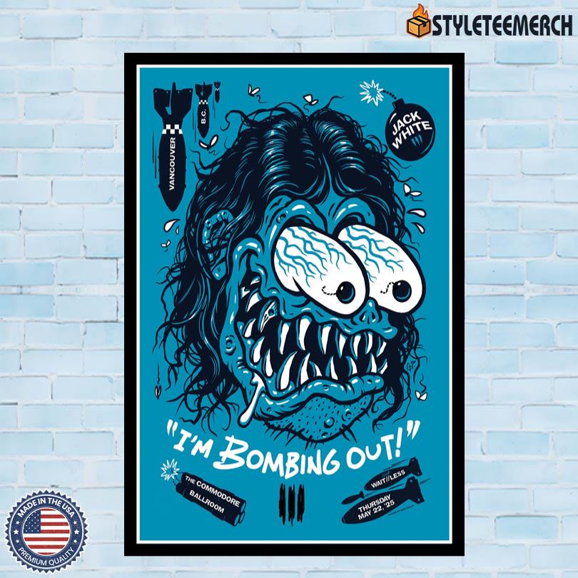Jack White May 22 2025 The Commodore Ballroom Vancouver, BC Poster 10 Jack White May 22 2025 The Commodore Ballroom Vancouver, BC Poster