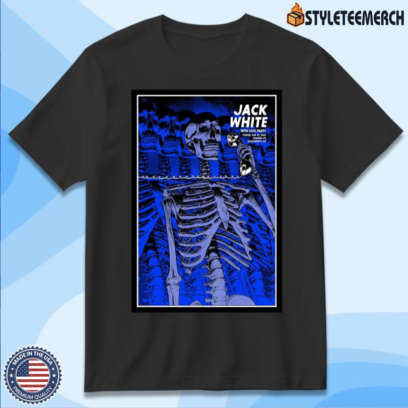 Jack White Sacramento, CA On May 27 2025 Tour Poster 11 Jack White Sacramento, CA On May 27 2025 Tour Poster
