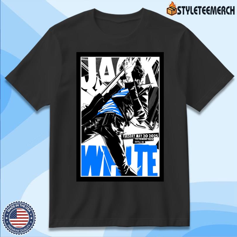 Jack White Tour 2025 Seattle, WA Poster 11 Jack White Tour 2025 Seattle, WA Poster