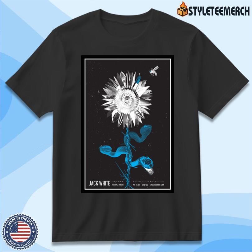 Jack White Troutdale, OR May 24 2025 Edgefield Concerts On The Lawn Tour Merch Poster 11 Jack White Troutdale, OR May 24 2025 Edgefield Concerts On The Lawn Tour Merch Poster