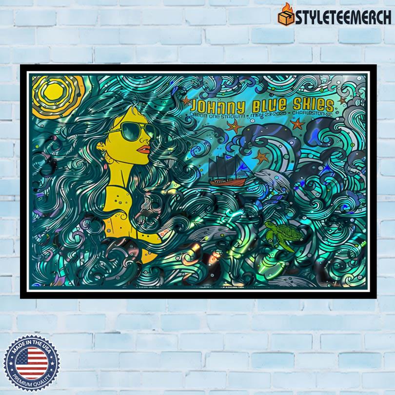 Johnny Blue Skies Credit One Stadium May 23 2025 Charleston, SC Concert Poster 10 Johnny Blue Skies Credit One Stadium May 23 2025 Charleston, SC Concert Poster