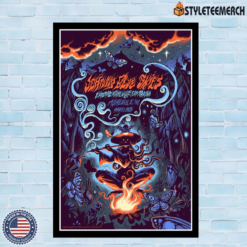 Johnny Blue Skies ExploreAsheville.com Arena May 21 2025 Asheville, NC Concert Poster 10 Johnny Blue Skies ExploreAsheville.com Arena May 21 2025 Asheville, NC Concert Poster