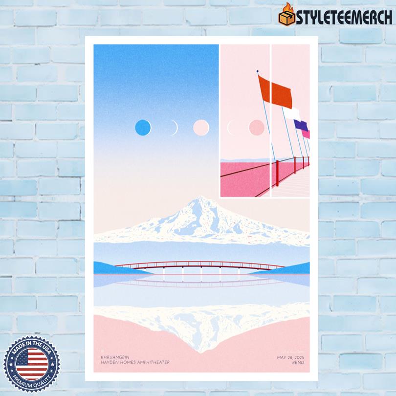 Khruangbin Concert Poster Bend Oregon 10 Khruangbin Concert Poster Bend Oregon