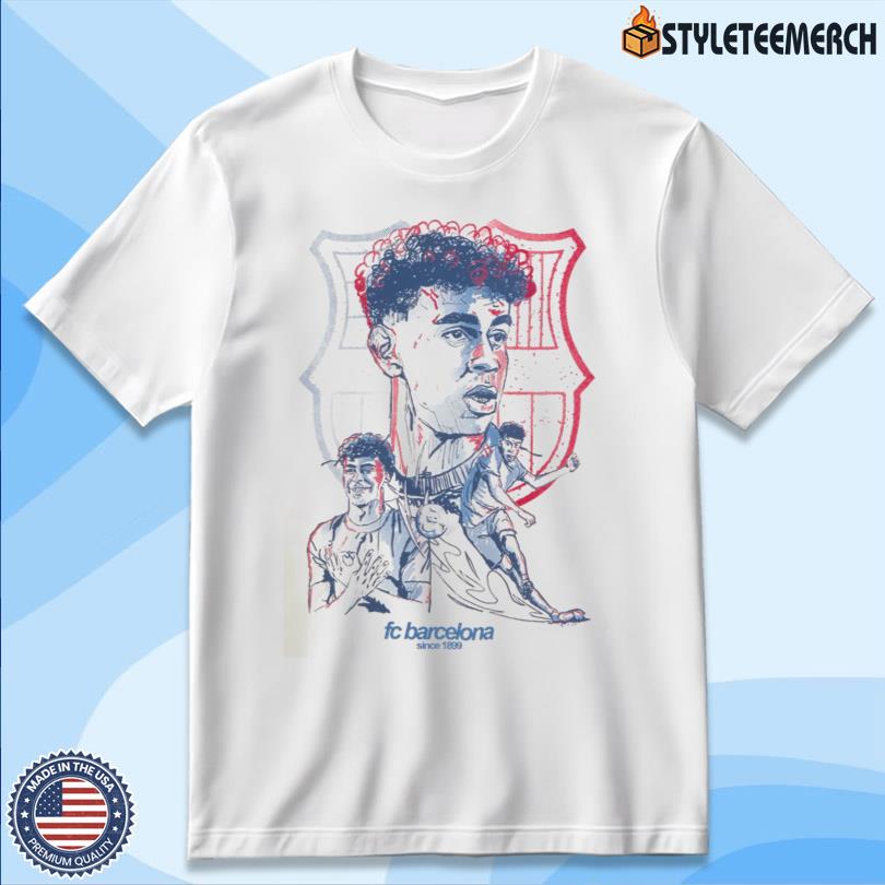 Lamine Yamal Graphic FC Barcelona Limited Shirt 4 Lamine Yamal Graphic FC Barcelona Limited Shirt