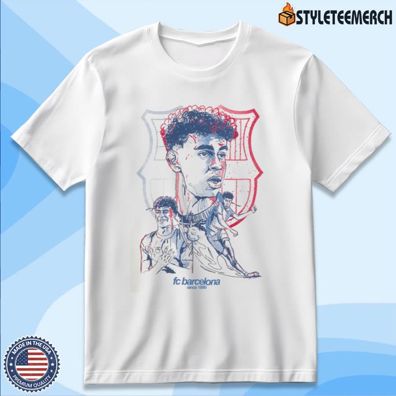 Lamine Yamal Graphic FC Barcelona New Shirt 4 Lamine Yamal Graphic FC Barcelona New Shirt