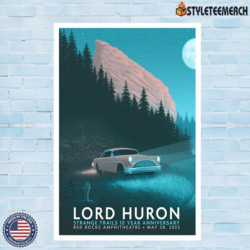 Lord Huron On May 28 2025 Morrison Show Poster 4 Lord Huron On May 28 2025 Morrison Show Poster
