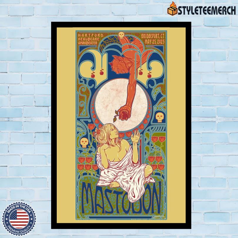 Mastodon Live Poster Bridgeport, CT May 25 2025 10 Mastodon Live Poster Bridgeport, CT May 25 2025