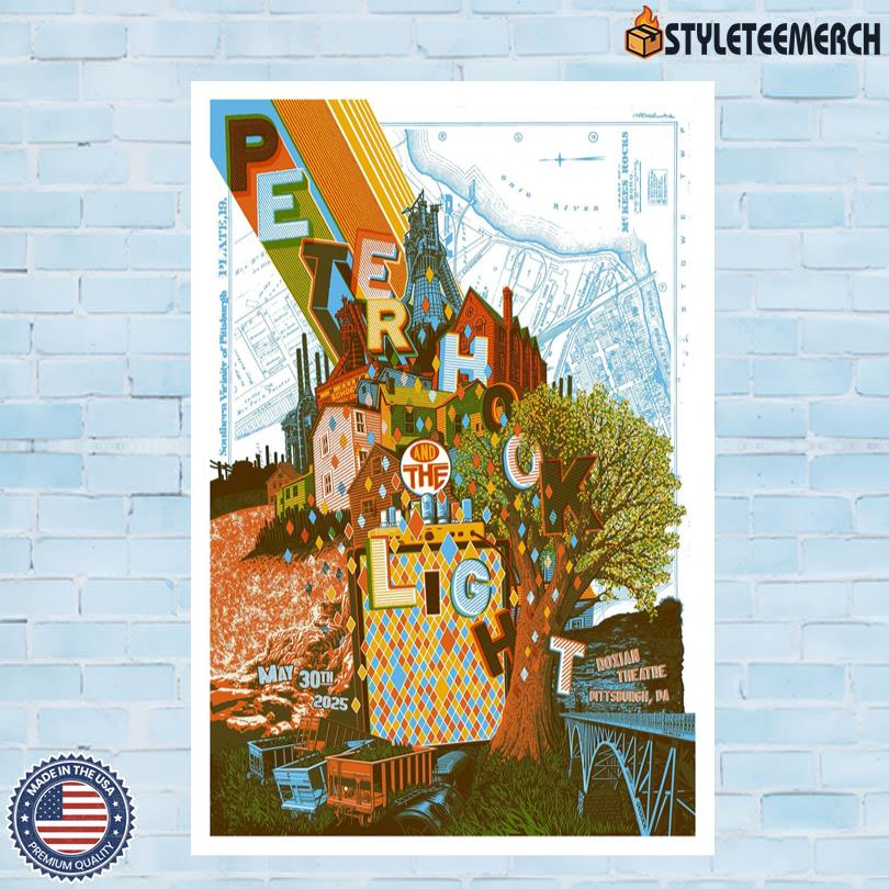 May 30 2025 Peter Hook & The Light Pittsburgh, PA Poster Limited 4 May 30 2025 Peter Hook & The Light Pittsburgh, PA Poster Limited