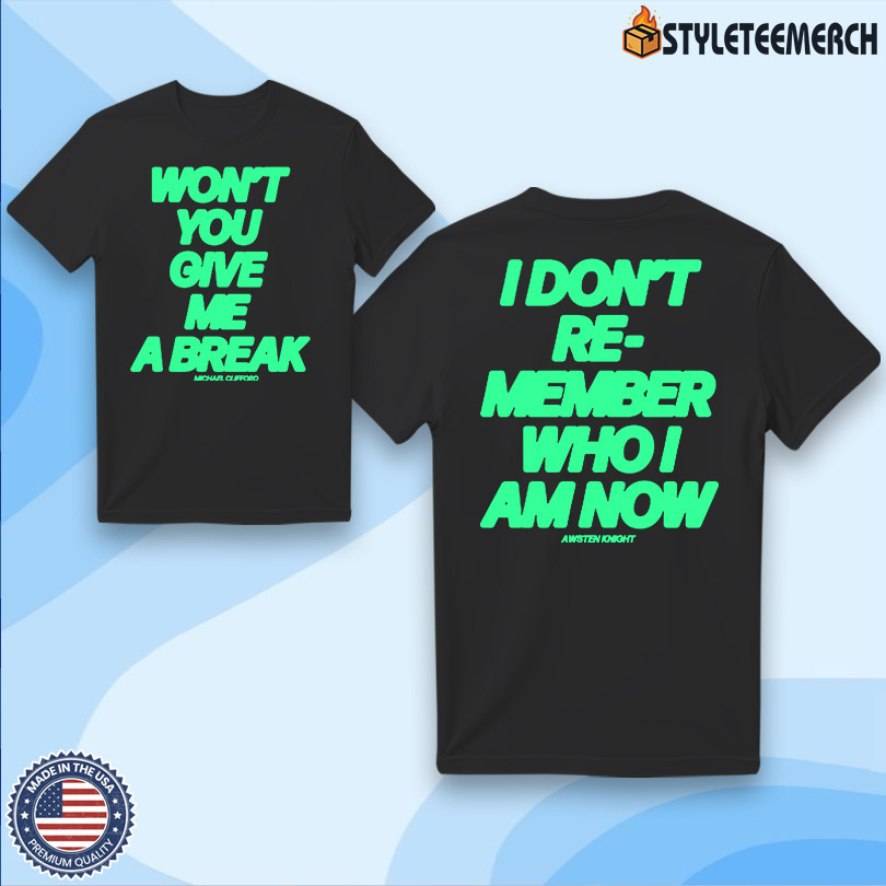 Michael Clifford Give Me A Break Glow In The Dark Limited Shirt 4 Michael Clifford Give Me A Break Glow In The Dark Limited Shirt
