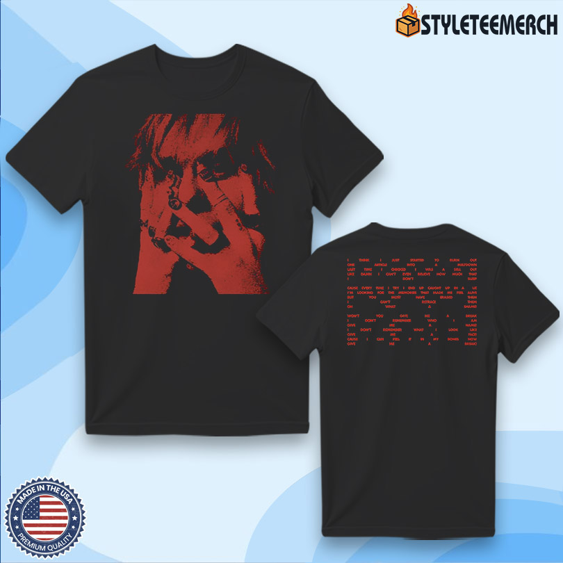 Michael Clifford Portrait Lyric New Shirt 4 Michael Clifford Portrait Lyric New Shirt
