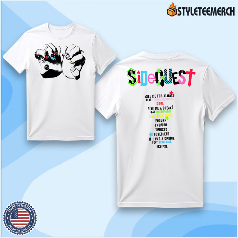 Michael Clifford SIDEQUEST Nail Art 2025 Shirt 4 Michael Clifford SIDEQUEST Nail Art 2025 Shirt