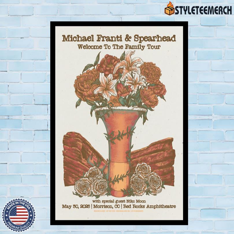 Michael Franti & Spearhead May 30 2025 Morrison, CO Poster 10 Michael Franti & Spearhead May 30 2025 Morrison, CO Poster