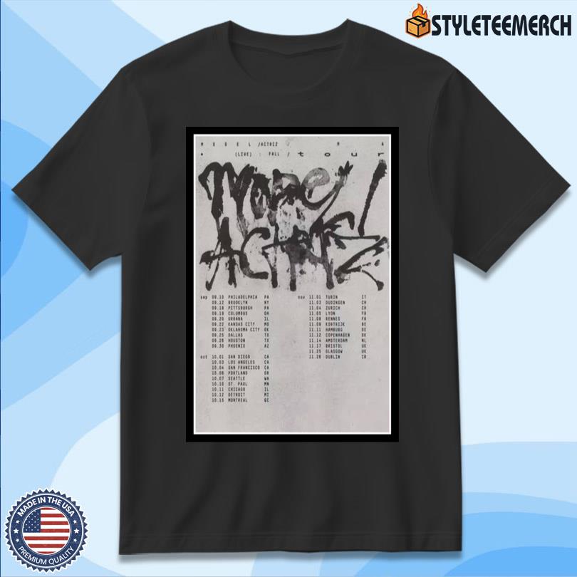 Model Actriz Fall Tour 2025 Poster 11 Model Actriz Fall Tour 2025 Poster
