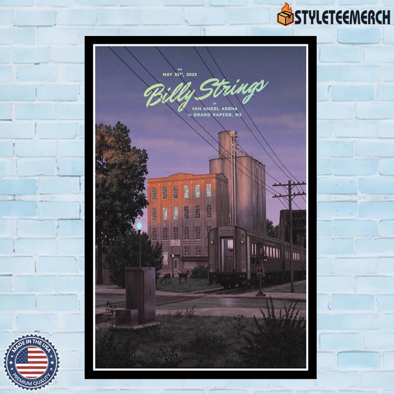 Official Billy Strings May 31th 2025 Poster 4 Official Billy Strings May 31th 2025 Poster