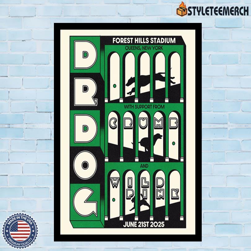 Official Dr. Dog In Queens, New York On June 21 2025 Poster