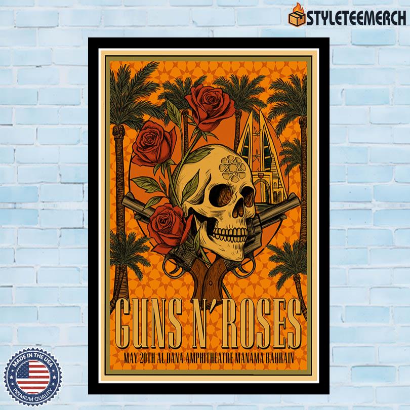 Official Guns N' Roses In Manama, BH On May 20 2025 Poster 10 Official Guns N\' Roses In Manama, BH On May 20 2025 Poster