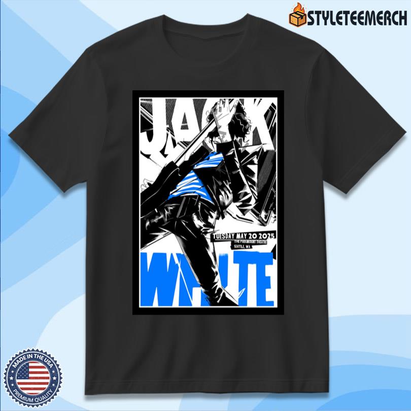 Official Jack White In Seattle, WA On May 20 2025 Poster 11 Official Jack White In Seattle, WA On May 20 2025 Poster