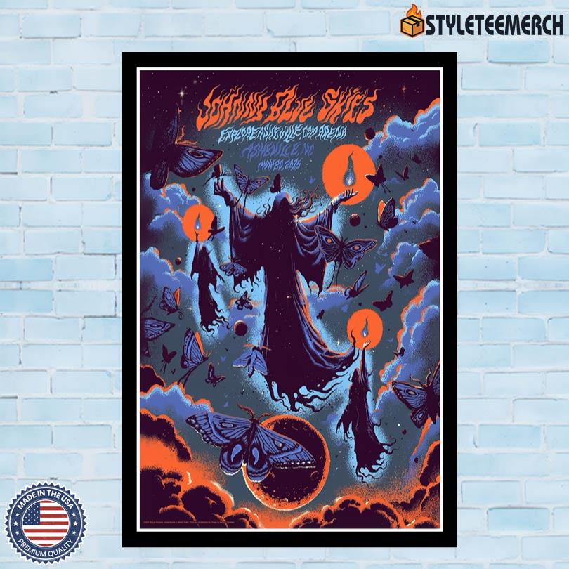 Official Johnny Blue Skies In Asheville, NC On May 20 2025 Poster