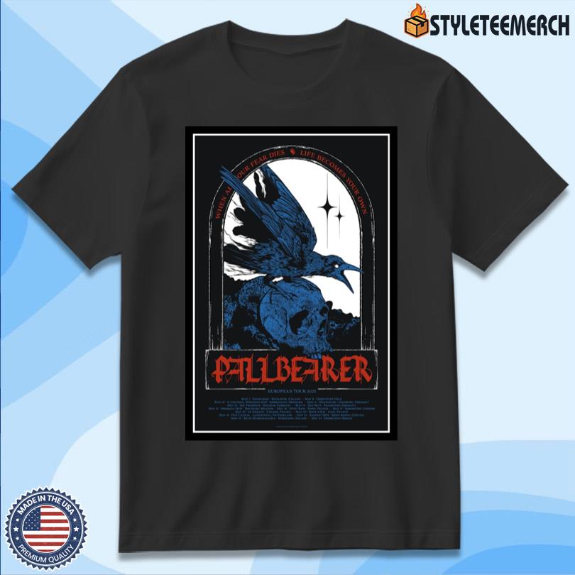 Pallbearer Europe Tour 2025 Poster 11 Pallbearer Europe Tour 2025 Poster