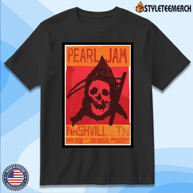 Pearl Jam Baidgestone Arena Nashville, TN May 6 2025 Tour Poster 11 Pearl Jam Baidgestone Arena Nashville, TN May 6 2025 Tour Poster