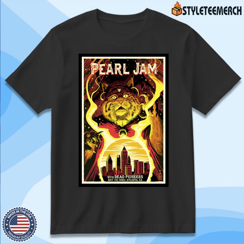 Pearl Jam State Farm Arena Atlanta, GA May 1 2025 Tour Poster 11 Pearl Jam State Farm Arena Atlanta, GA May 1 2025 Tour Poster
