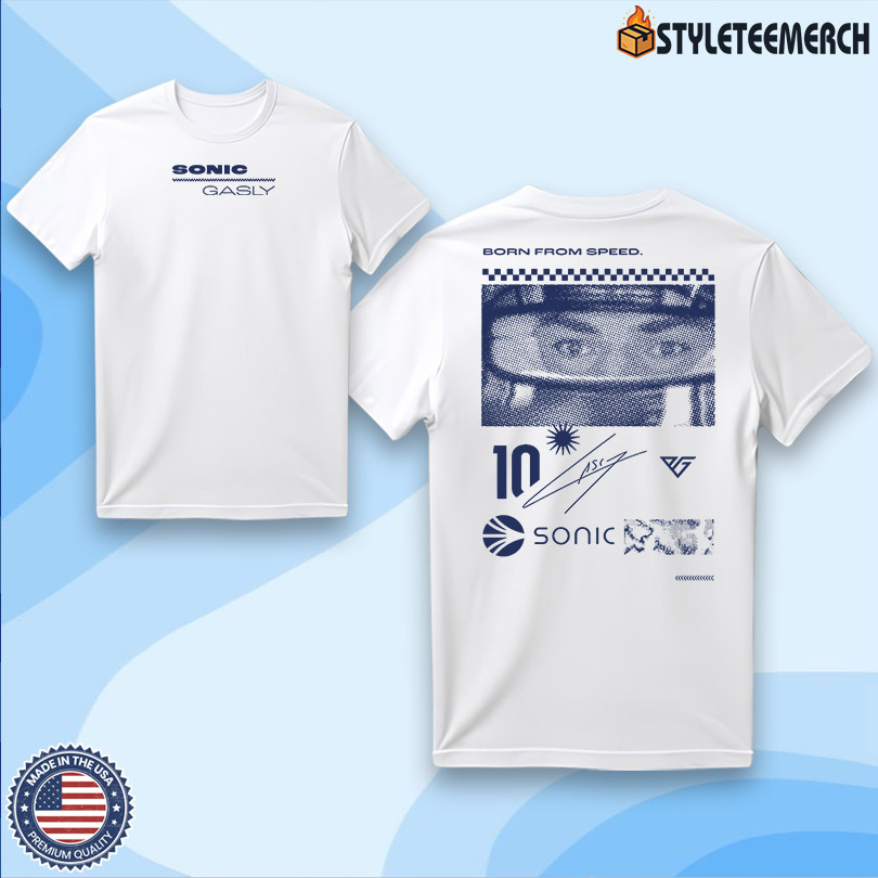 Pierre Gasly Born From Speed New Shirt 4 Pierre Gasly Born From Speed New Shirt