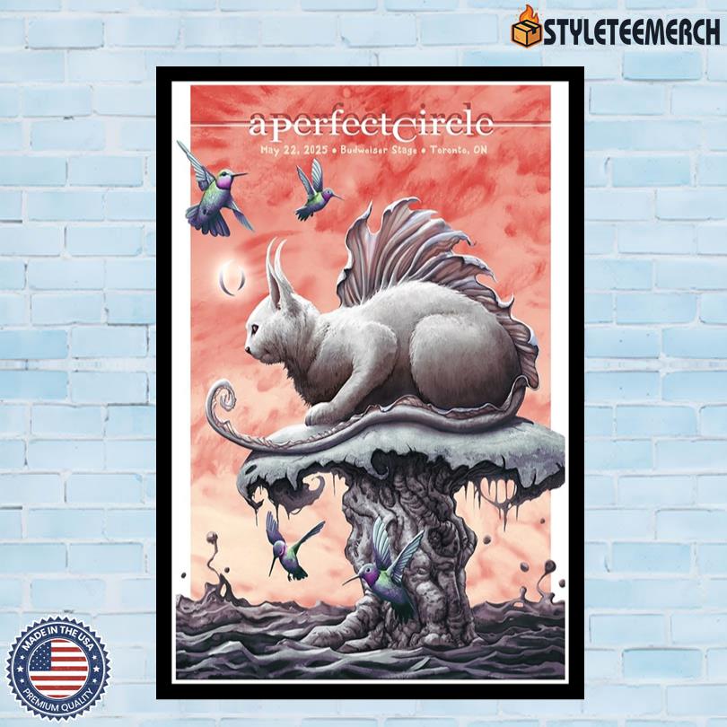 Poster A Perfect Circle On May 22 2025 In Toronto, ON Concert 10 Poster A Perfect Circle On May 22 2025 In Toronto, ON Concert