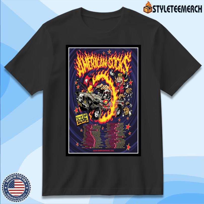Poster American Socks EU & UK Tour 2025 11 Poster American Socks EU & UK Tour 2025