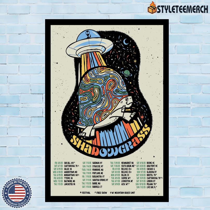 Poster Shadowgrass Summer Tour 2025 10 Poster Shadowgrass Summer Tour 2025