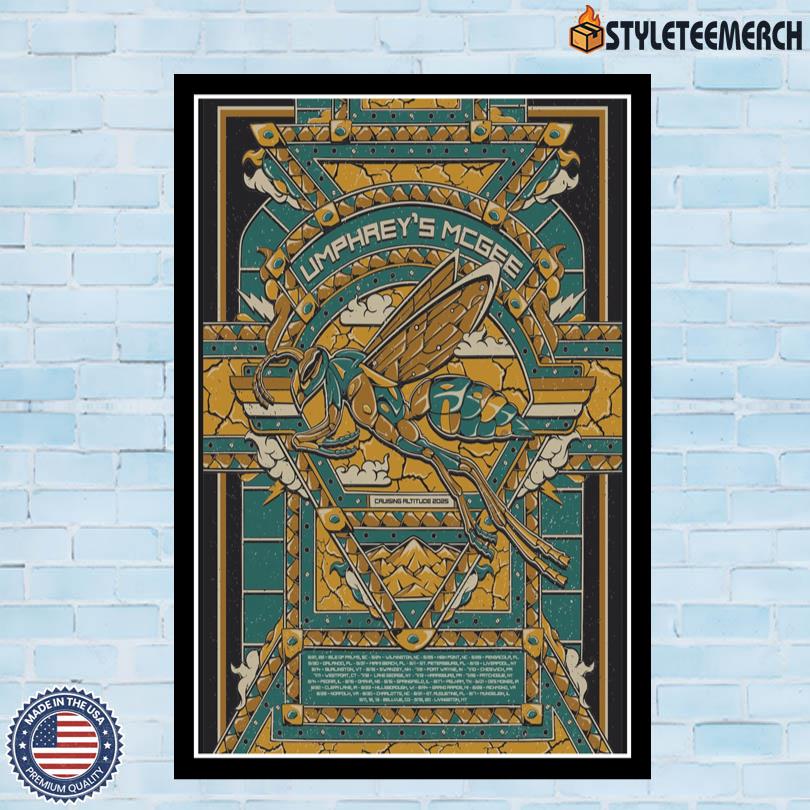Poster Umphreys McGee Cruising Altitude 2025 10 Poster Umphreys McGee Cruising Altitude 2025