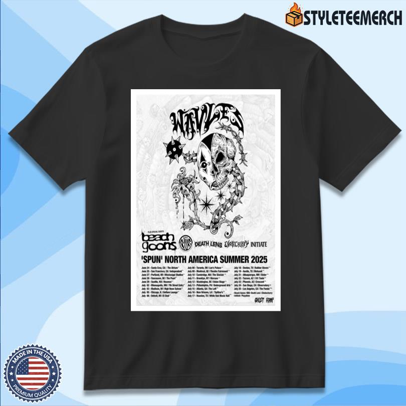 Poster Wavves Spun North America Summer Tour 2025 11 Poster Wavves Spun North America Summer Tour 2025