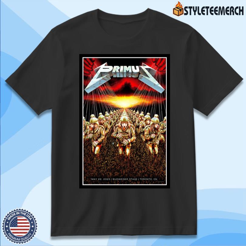 Primus May 22 2025 Budweiser Stage Toronto, ON Poster 11 Primus May 22 2025 Budweiser Stage Toronto, ON Poster