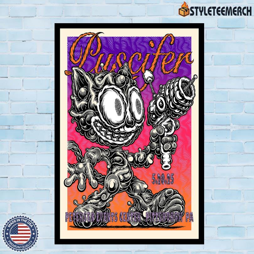 Puscifer At Petersen Events Center In Pittsburgh, PA On May 20 2025 Tour Poster 10 Puscifer At Petersen Events Center In Pittsburgh, PA On May 20 2025 Tour Poster