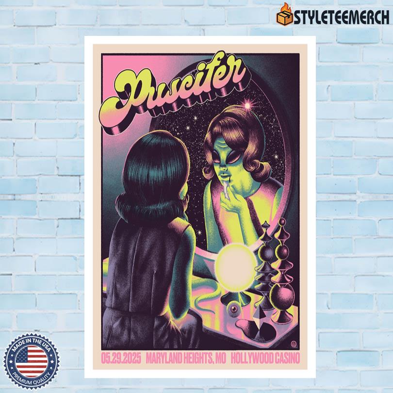 Puscifer Maryland Heights 5.29.25 Hollywood Casino Tour Poster 4 Puscifer Maryland Heights 5.29.25 Hollywood Casino Tour Poster
