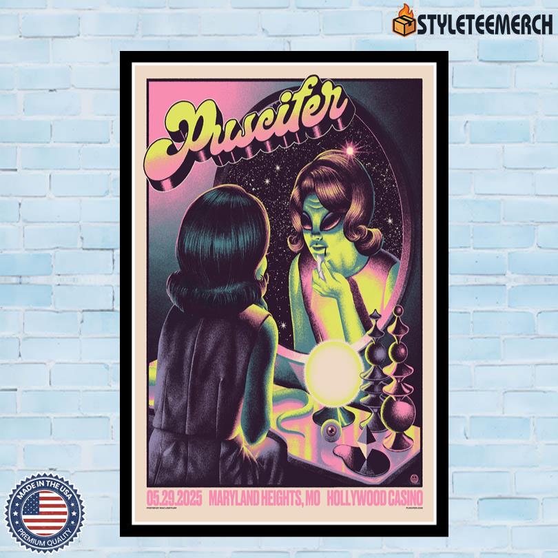 Puscifer Maryland Heights, MO Show 2025 Poster 4 Puscifer Maryland Heights, MO Show 2025 Poster