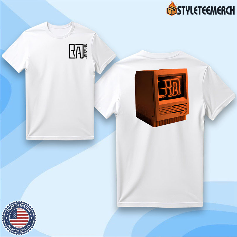 Rise Against Monitor Logo Limited Shirt 4 Rise Against Monitor Logo Limited Shirt